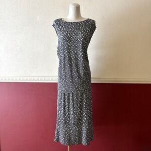 Vintage Laura Ashley top & skirt set women's 2X